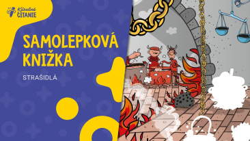Samolepková knižka - Strašidlá SK