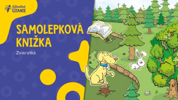 Samolepková knižka - Zvieratká SK