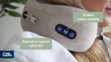 Masážní cestovní polštář Zen