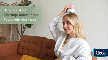 Masážní přístroj na hlavu, ramena a krk SEN