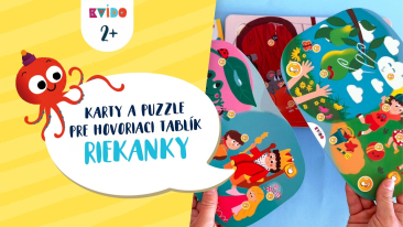 Karty a puzzle pre Hovoriaci tablík - Riekanky - Kvído SK
