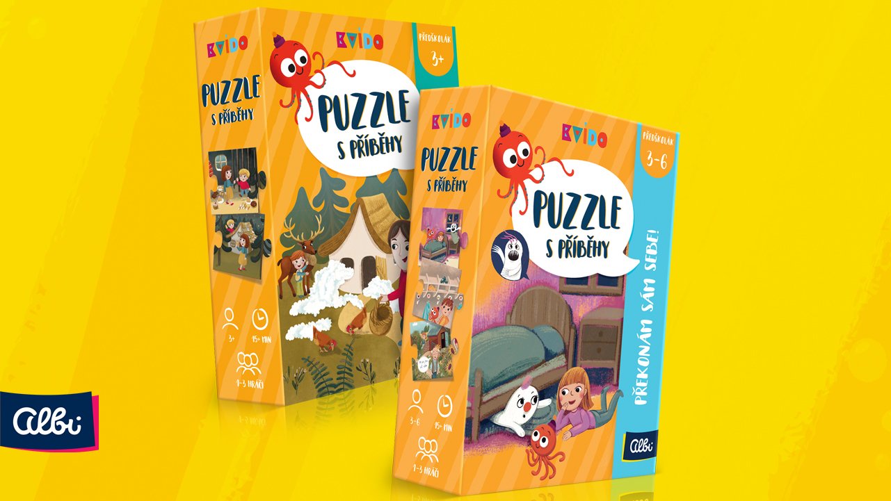 Puzzle s příběhy - Kvído