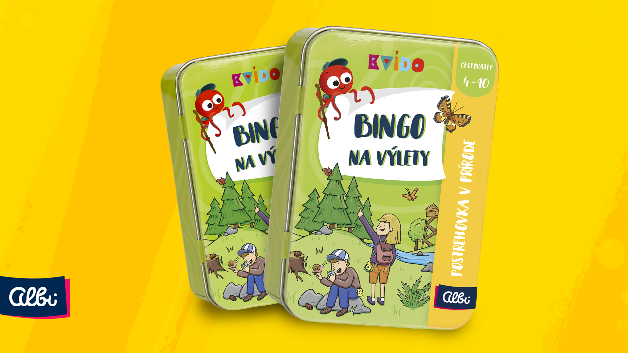 Kvído - Bingo na výlety - predstavenie