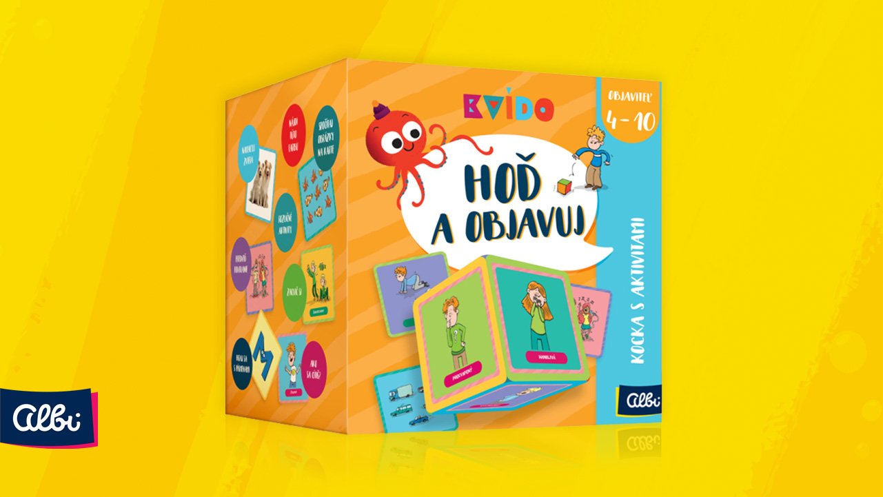 Kvído - Hoď a objavuj - predstavenie