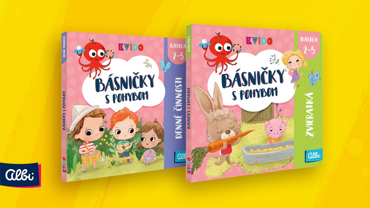 Kvído - Básničky s pohybom - predstavenie