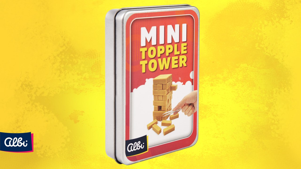 Mini Topple Tower - představení