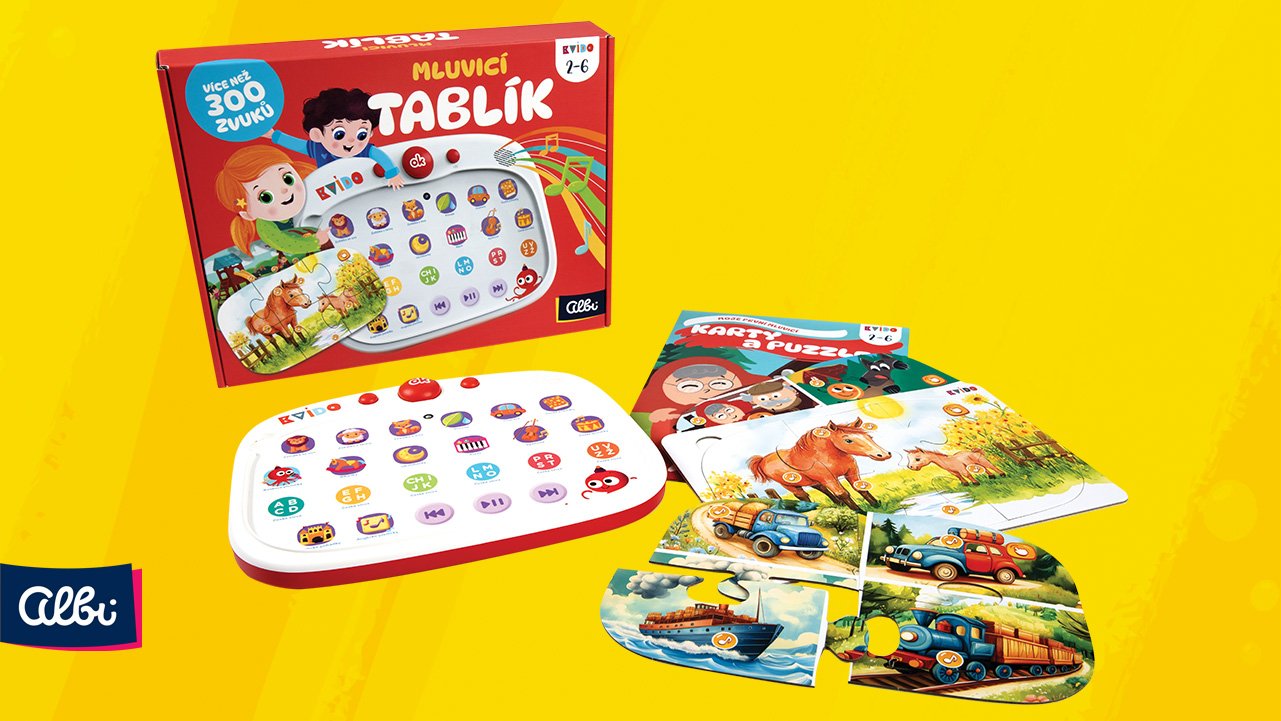Mluvicí tablík - Kvído - představení